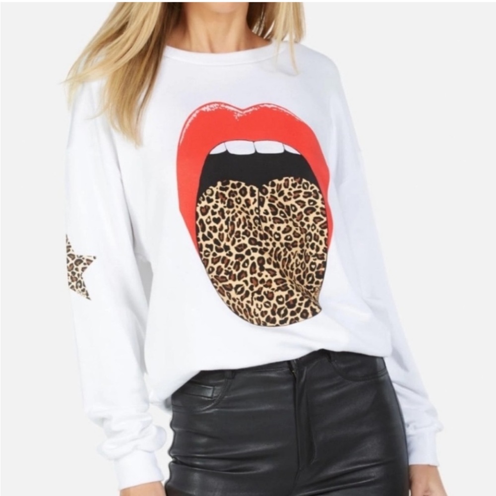 NEW LAUREN MOSHI BABBS X LEOPARD TONGUE - Picture 13 of 13